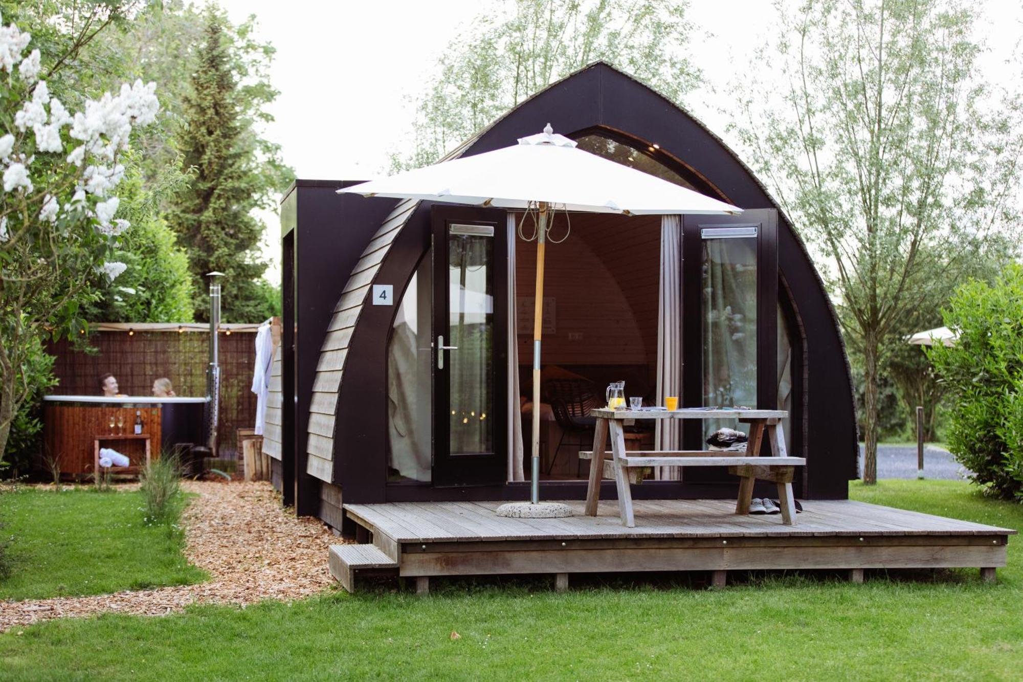 Pod Huisje Met Hottub Dokkum Dış mekan fotoğraf