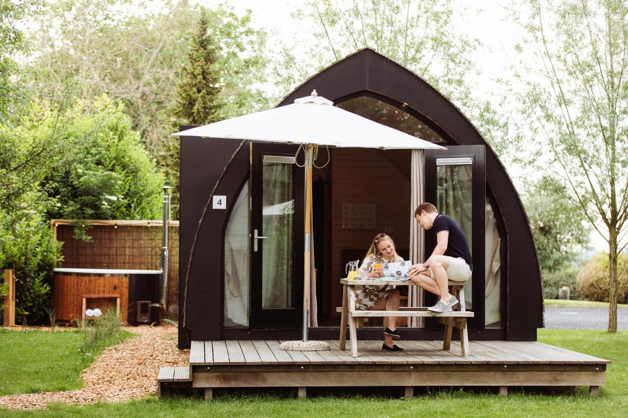 Pod Huisje Met Hottub Dokkum Dış mekan fotoğraf